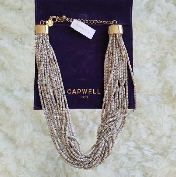 Capwell Statement Necklace. - Picture 1 of 4